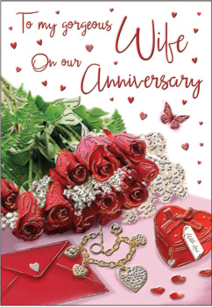 In this richly composed anniversary card design, a bouquet of timeless red roses becomes the central focal point, like a romantic arrangement waiting on a windowsill above Praed Street. Each rose is beautifully formed, its petals voluptuous and layered, creating a sense of fullness and luxury. Their colour is a deep, confident crimson, the classic shade of enduring passion, softened slightly by the warm light that bathes the scene. The blooms are wrapped and gathered with care, their stems embraced by lush green foliage that twists and flows naturally, much like the gentle movement of trees along nearby Hyde Park. Around this floral heart, the card features intricate details that suggest years of meaningful exchange: delicate heart motifs, lace-like patterns, and subtle decorative flourishes that appear to shimmer when they catch the light. Scattered close to the roses is a refined jewellery set-perhaps a bracelet or necklace-its metallic surfaces polished to a quiet shine, alongside a vivid red box that stands out with its bold tone, hinting at surprise gifts and cherished anniversaries past. The scripted message on the card is written in graceful, looping calligraphy, each letter arcing smoothly across the background like a thoughtfully penned note. Textures play an important role: the imagined softness of rose petals contrasts with the cool firmness of metal, the gentle drag of ink across quality paper, and the satin-like finish of ribbons or fabric. The overall lighting is soft and embracing, smoothing transitions between objects and enhancing the sense of warmth. Together, these elements create an undeniably romantic atmosphere, like stepping into a memory, perfectly mirroring the feeling of receiving a hand-tied anniversary bouquet from a trusted Paddington florist who understands the language of long-lasting love.